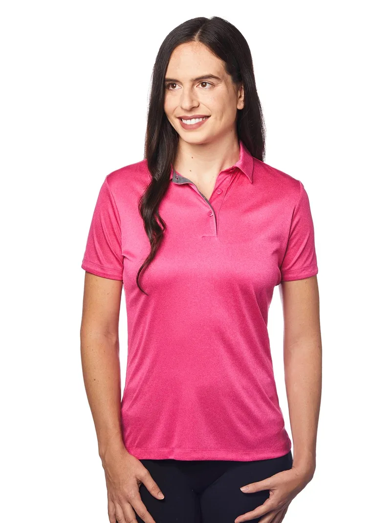 Ladies' Vertex Heathered Knit Shirt
