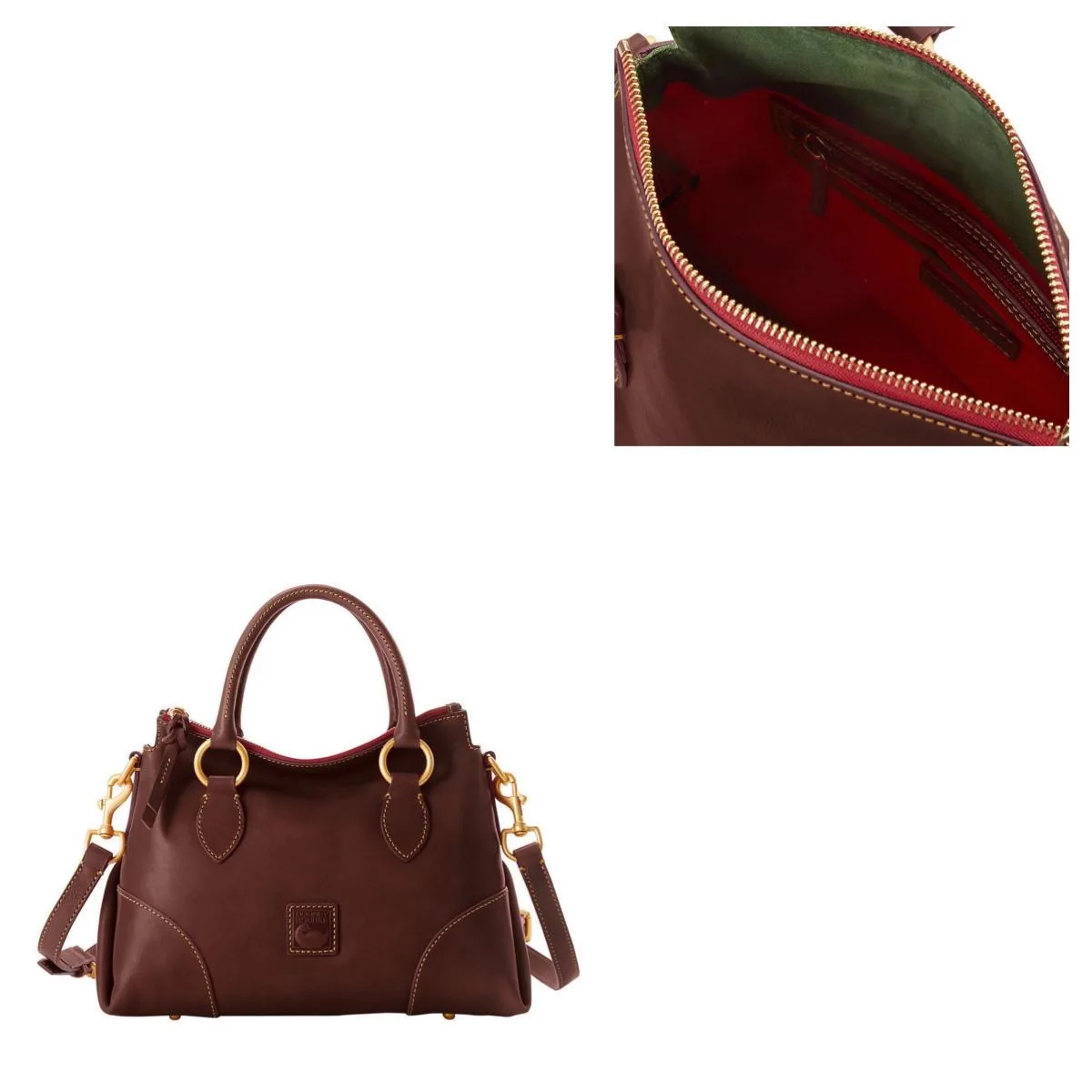 Dooney & Bourke Florentine Chestnut Satchel 30