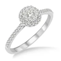 Jilco Inc Diamond Cluster Ring - Size 6.5