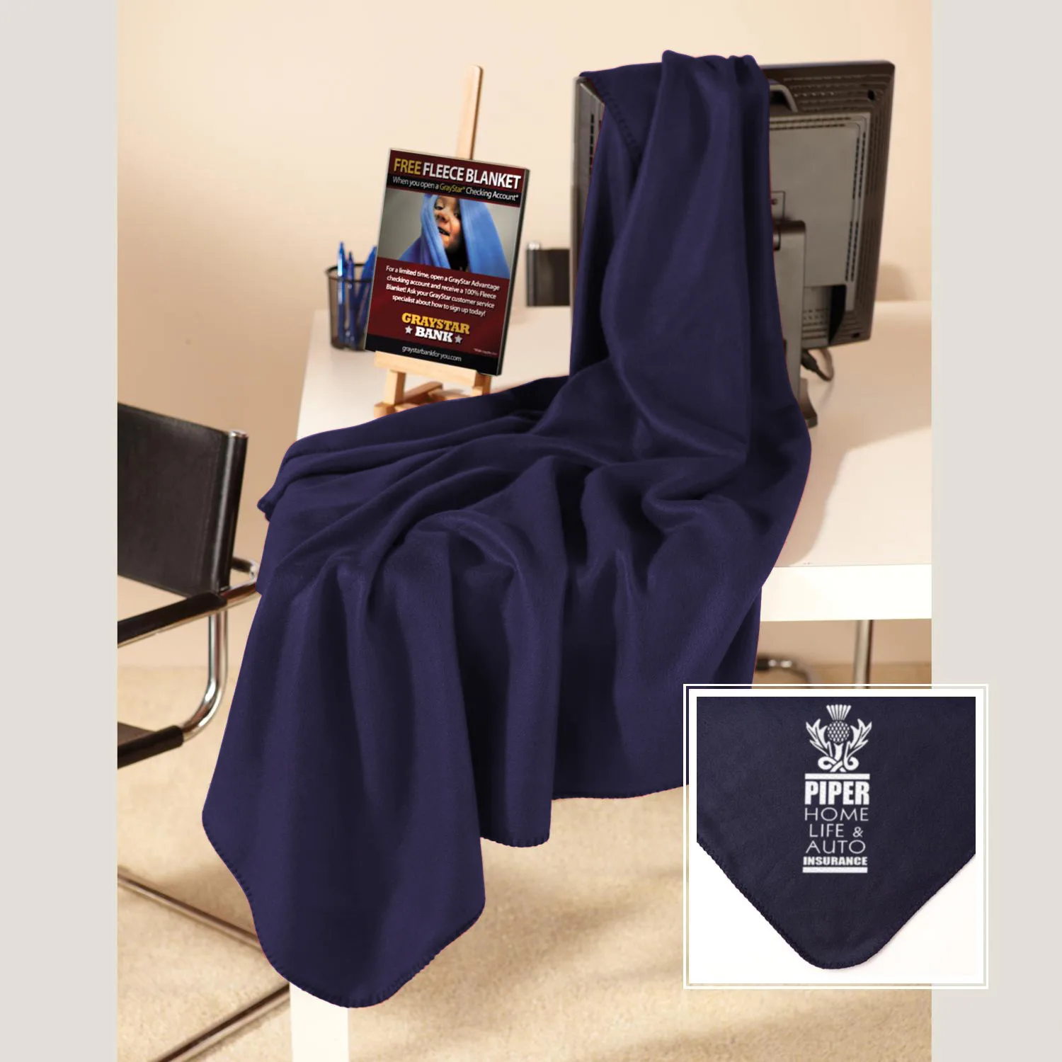 Promo Fleece Throw view 7