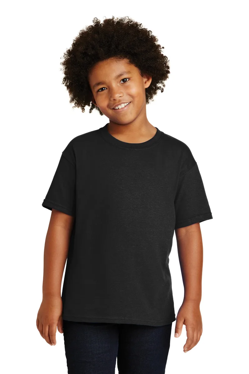 Gildan® - Youth Heavy Cotton™ 100% Cotton T-Shirt. view 2