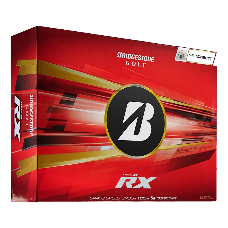 Bridgestone TOUR B RX MindSet Golf Balls - White