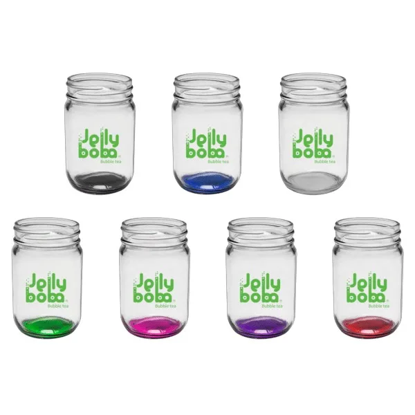 Refreshing 12 oz. Decorating Mason Jar