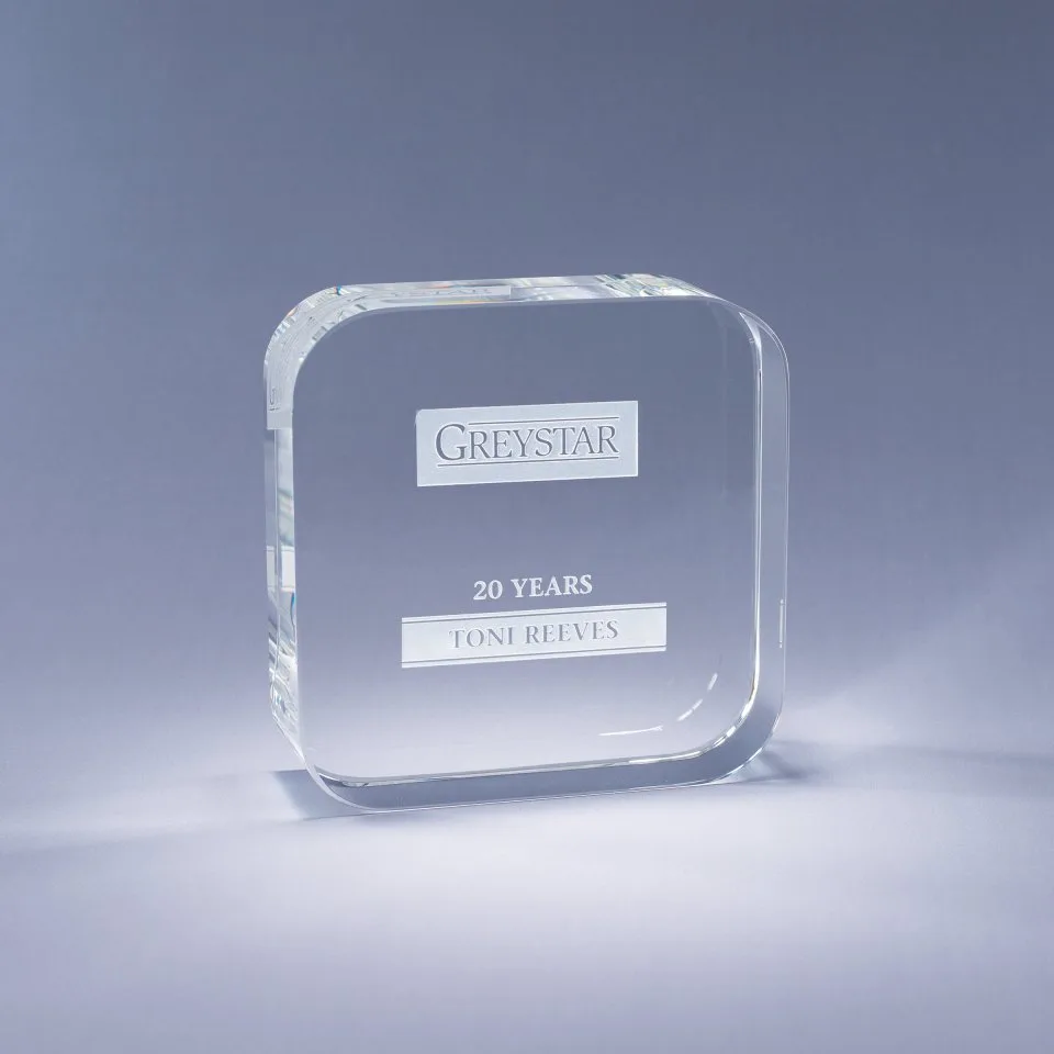 5" App Crystal Award
