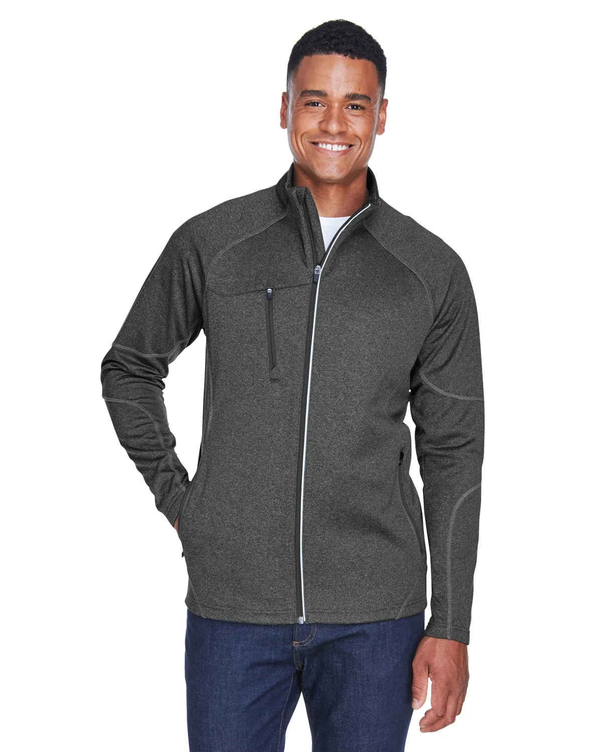 NORTH END® Men's Gravity Performance Fleece Jacket view 2