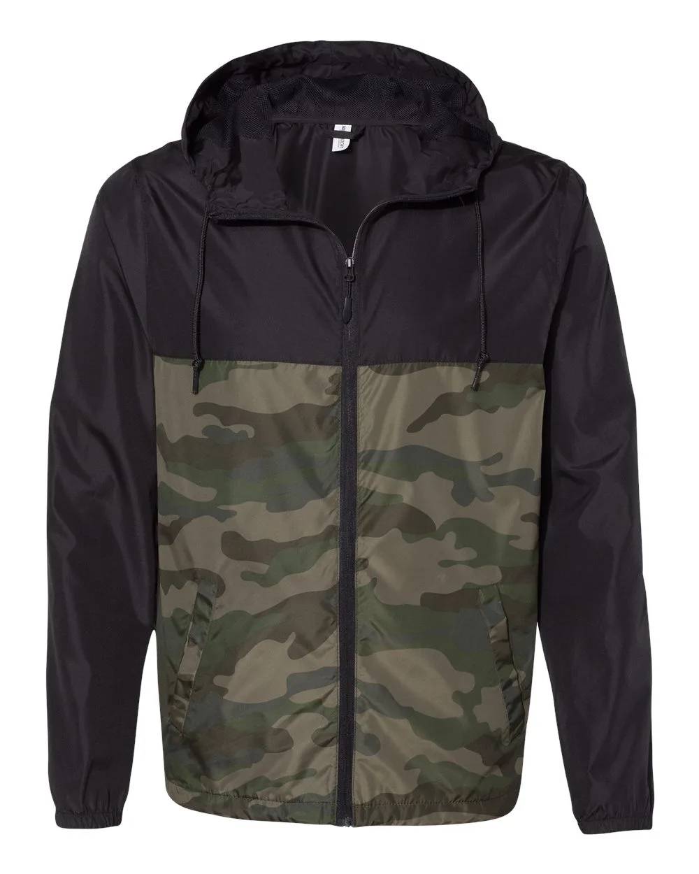 Independent Trading Co.® Men's Lightweight Windbreaker Full-Zip Jacket view 7