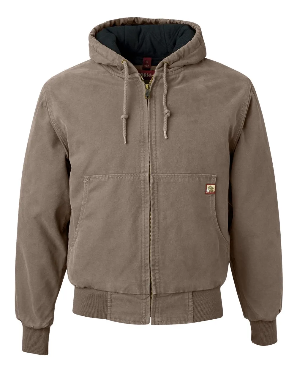 Dri Duck® Cheyenne Hooded Boulder Cloth™ Hooded Jacket w/Tricot Quilt Lining view 5