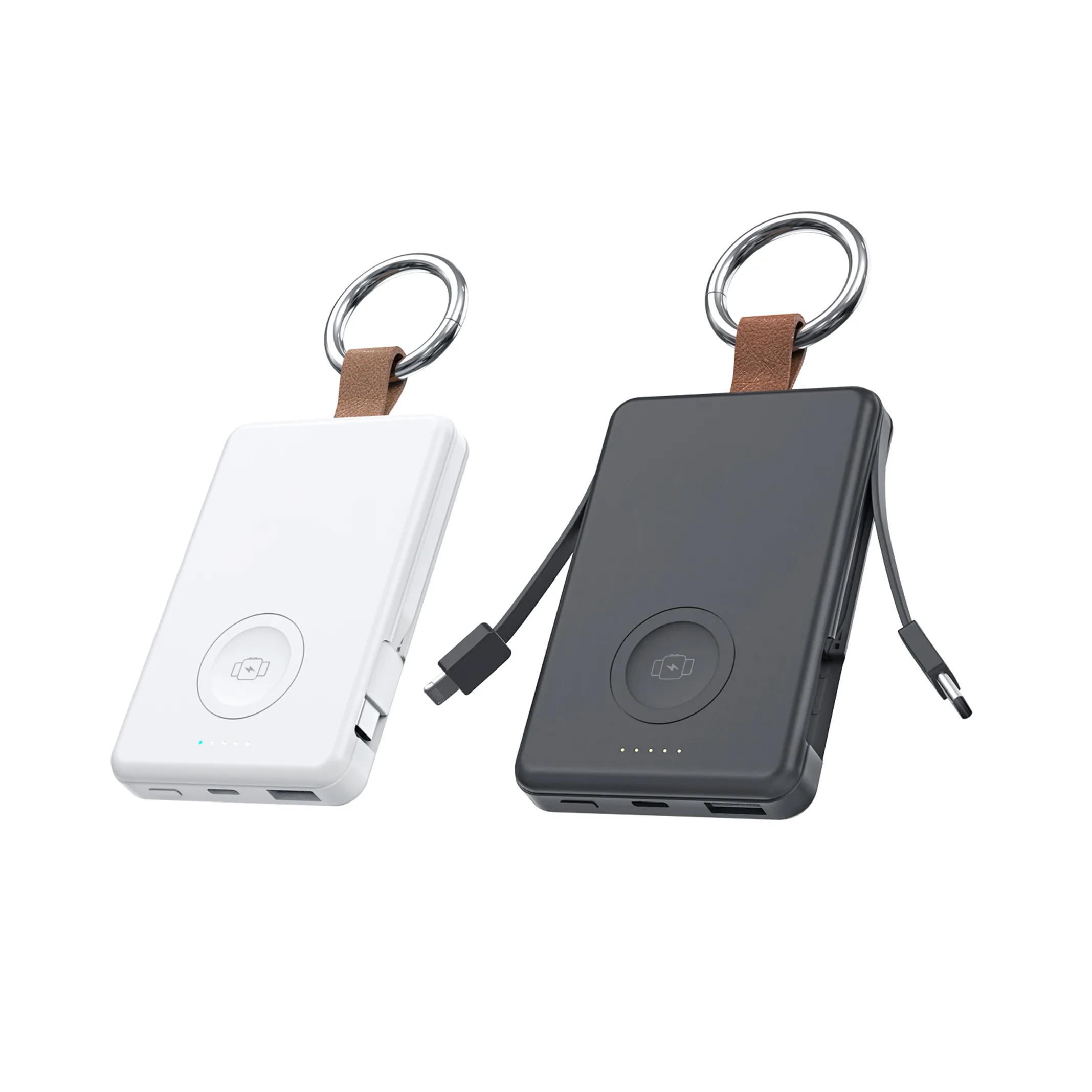 Velanova 5,000 mAh Power Bank with Apple & Samsung Watch Charging view 2