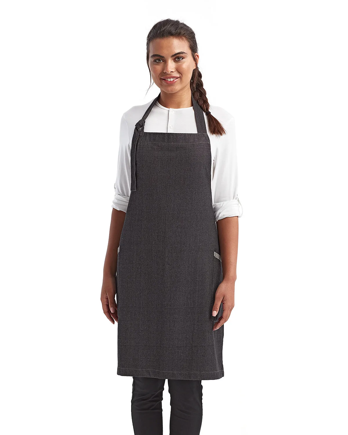 Artisan Collection by Reprime® Unisex 'Regenerate' Recycled Bib Apron
