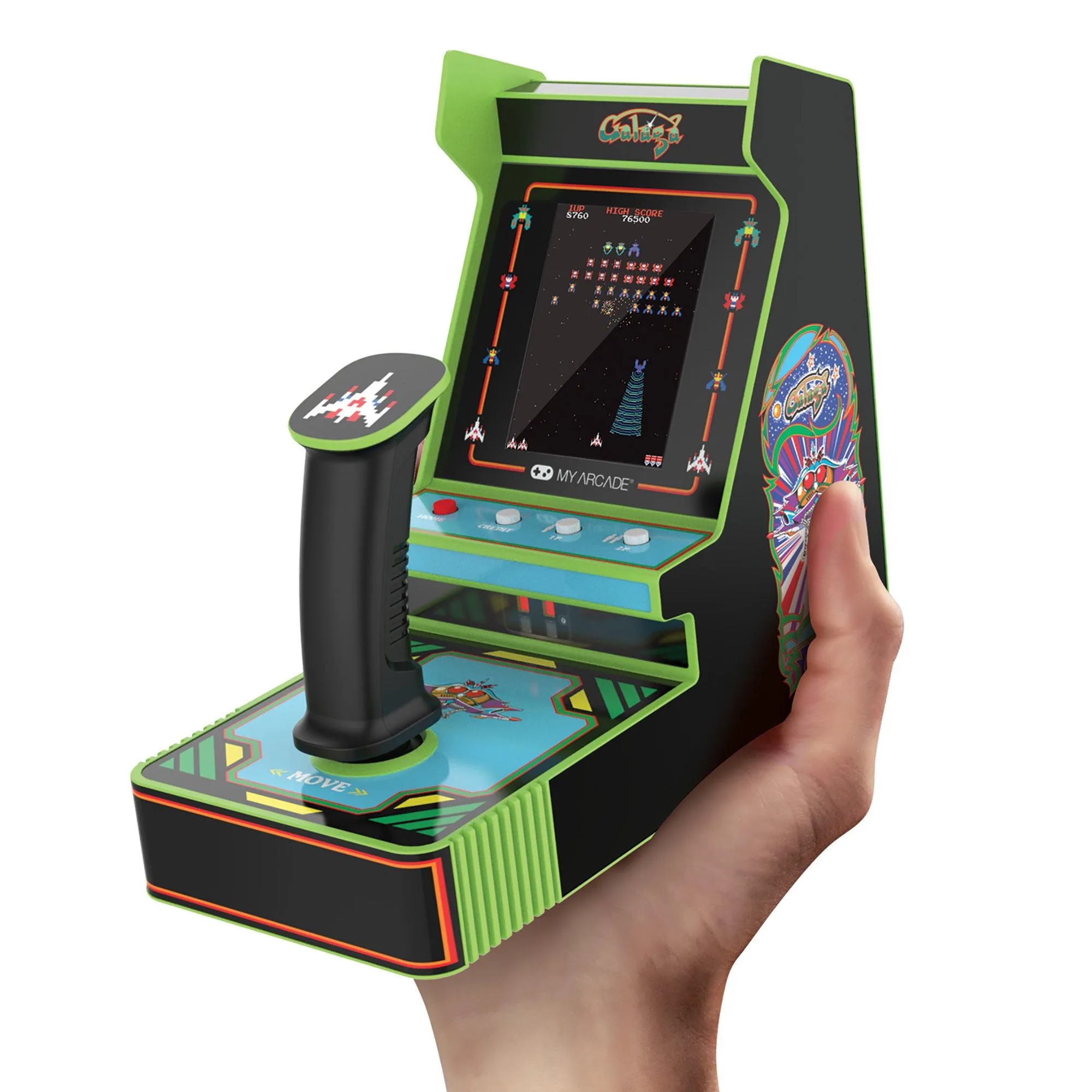 My Arcade Galaga Joystick Player Collectible Retro Game