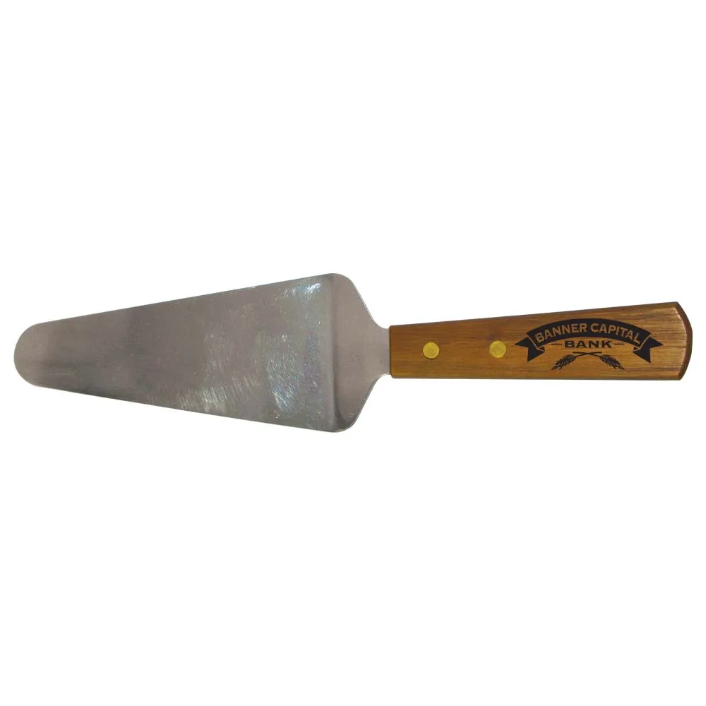 Wood Handle Pie Server
