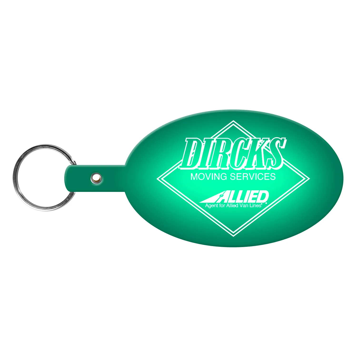 Large Oval Flexible Key Tag view 6