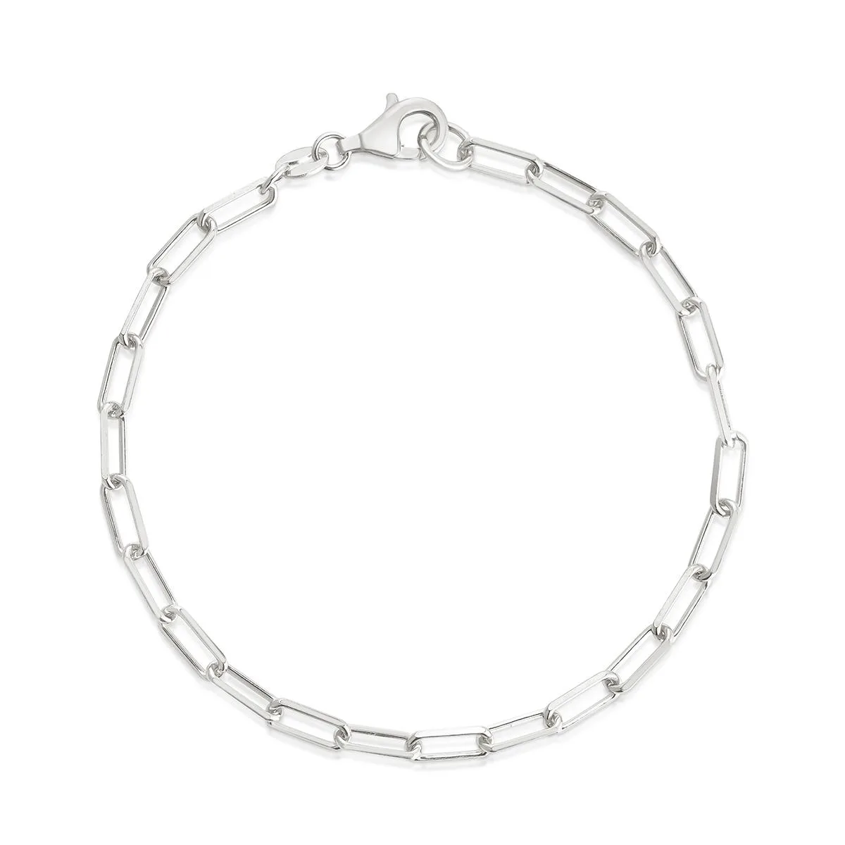 Jilco Inc Paperclip Link Bracelet - Sterling Silver