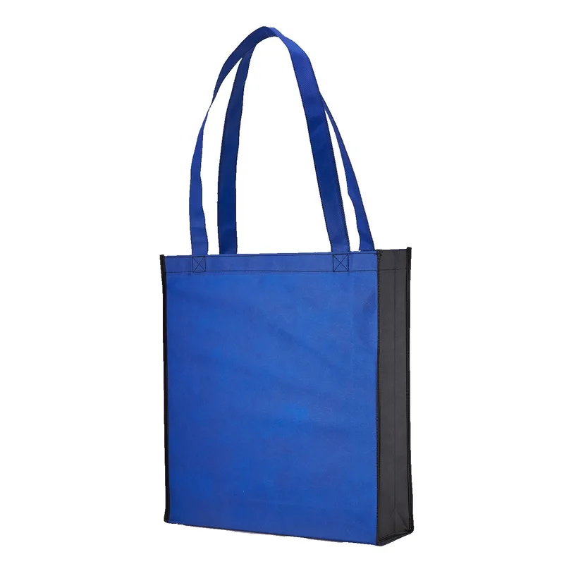 Two-Tone Non-Woven Convention Tote Bag view 7
