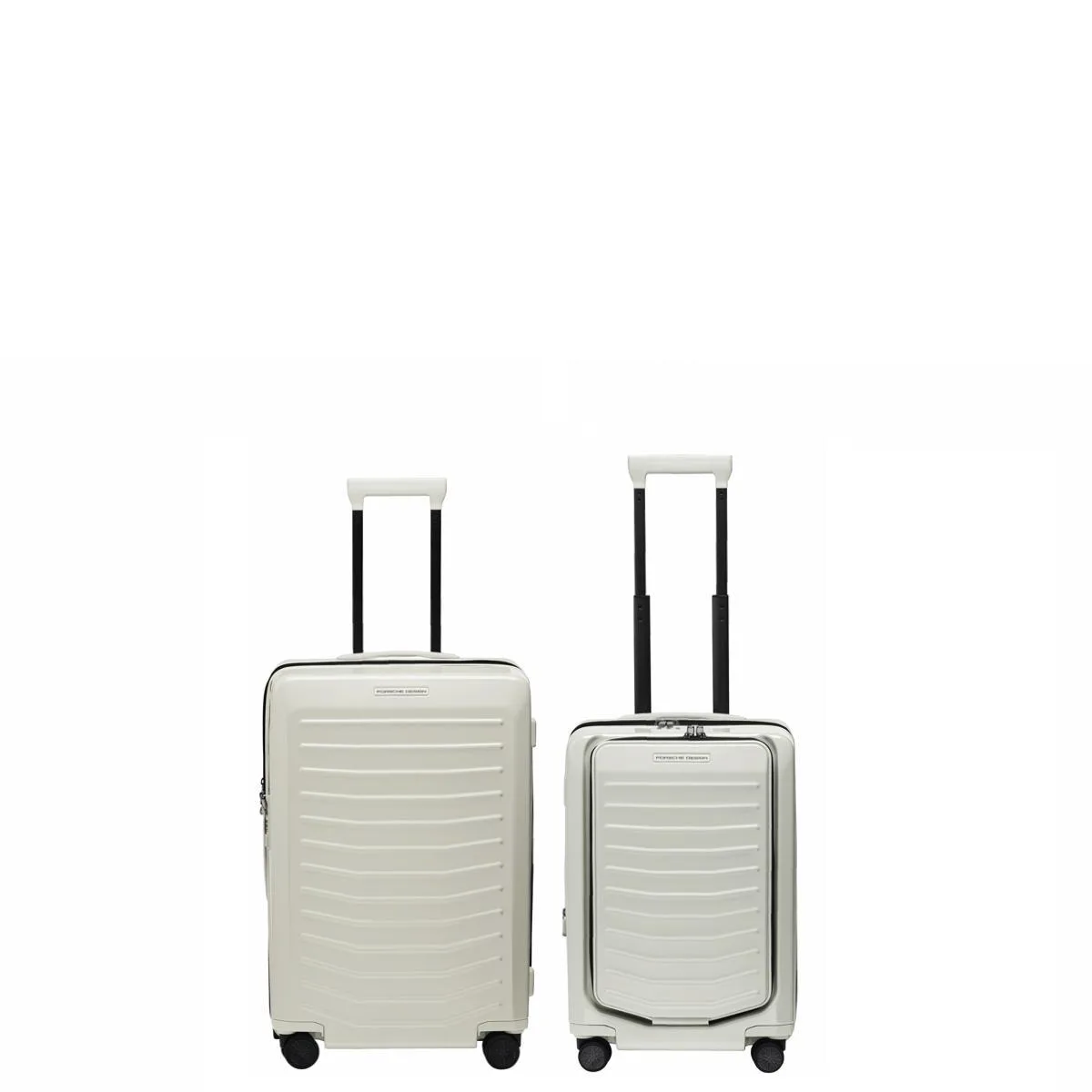Bric's Porsche Roadster By Bric's 21 And 27" Expandable Set Luggage - White