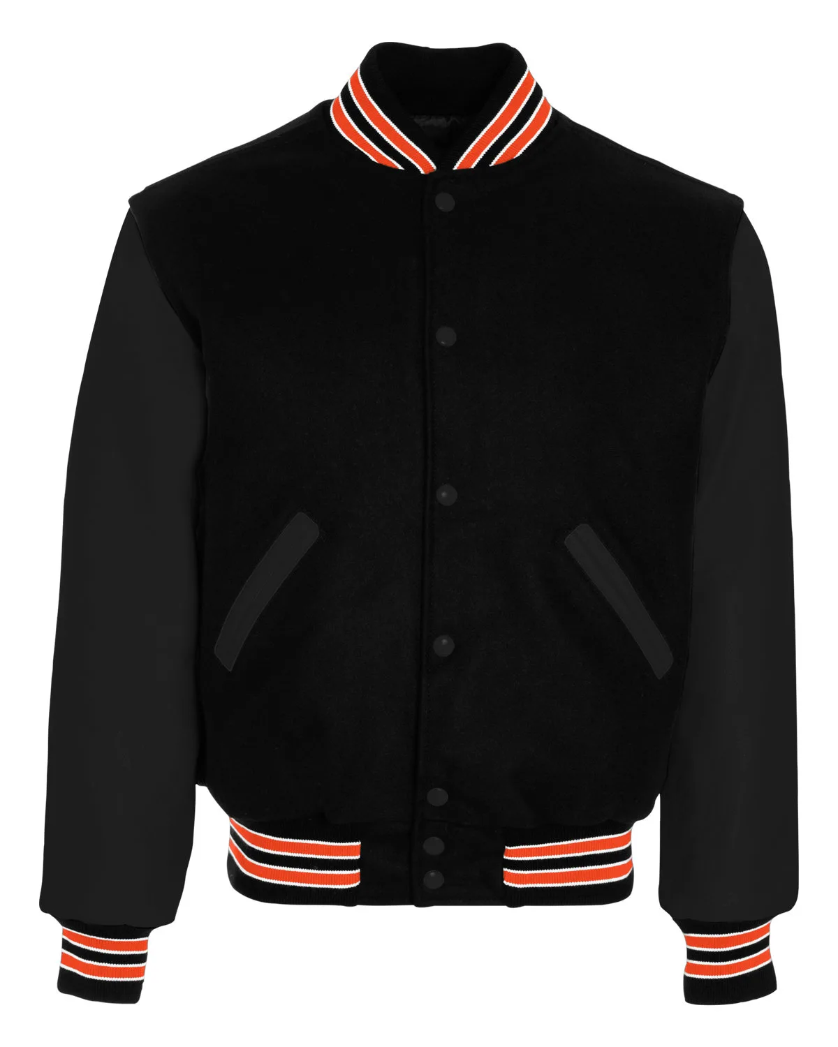Black / Brnt Orange