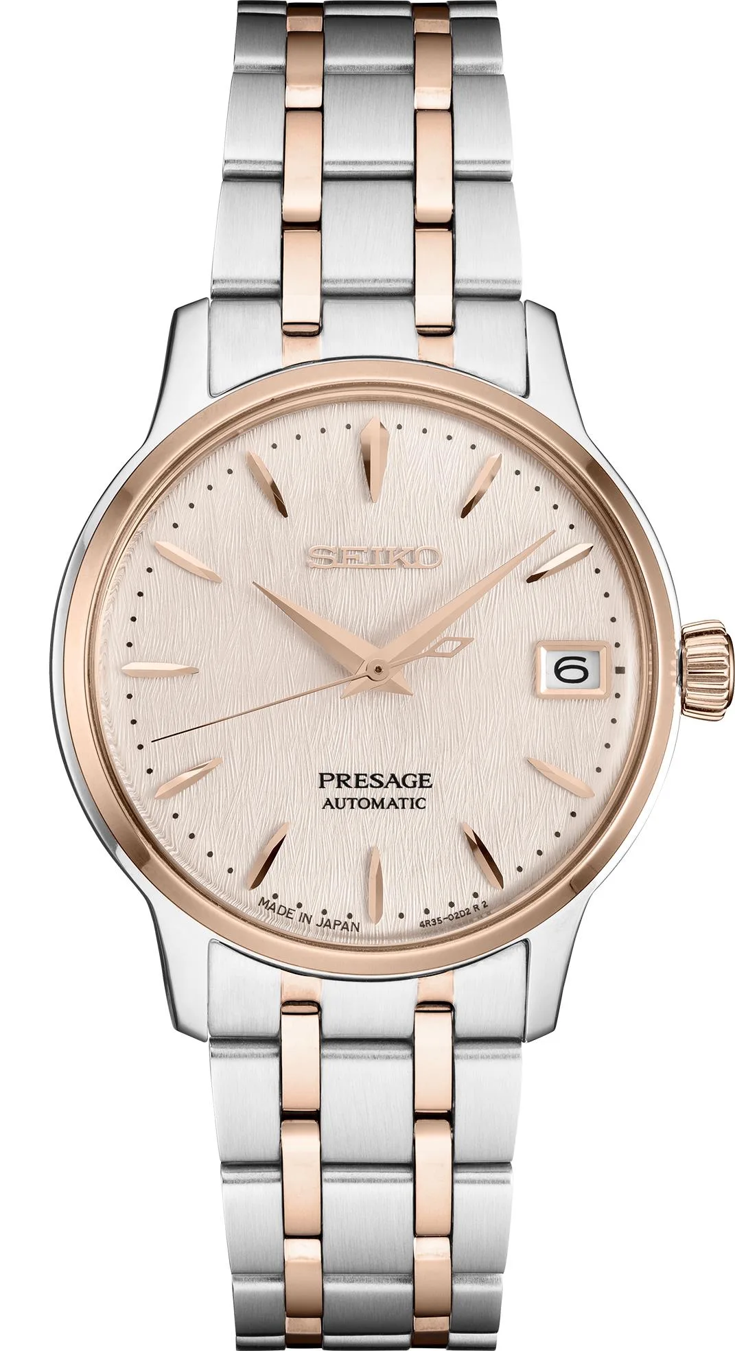 Seiko Watch Ladies Presage - Rose Gold
