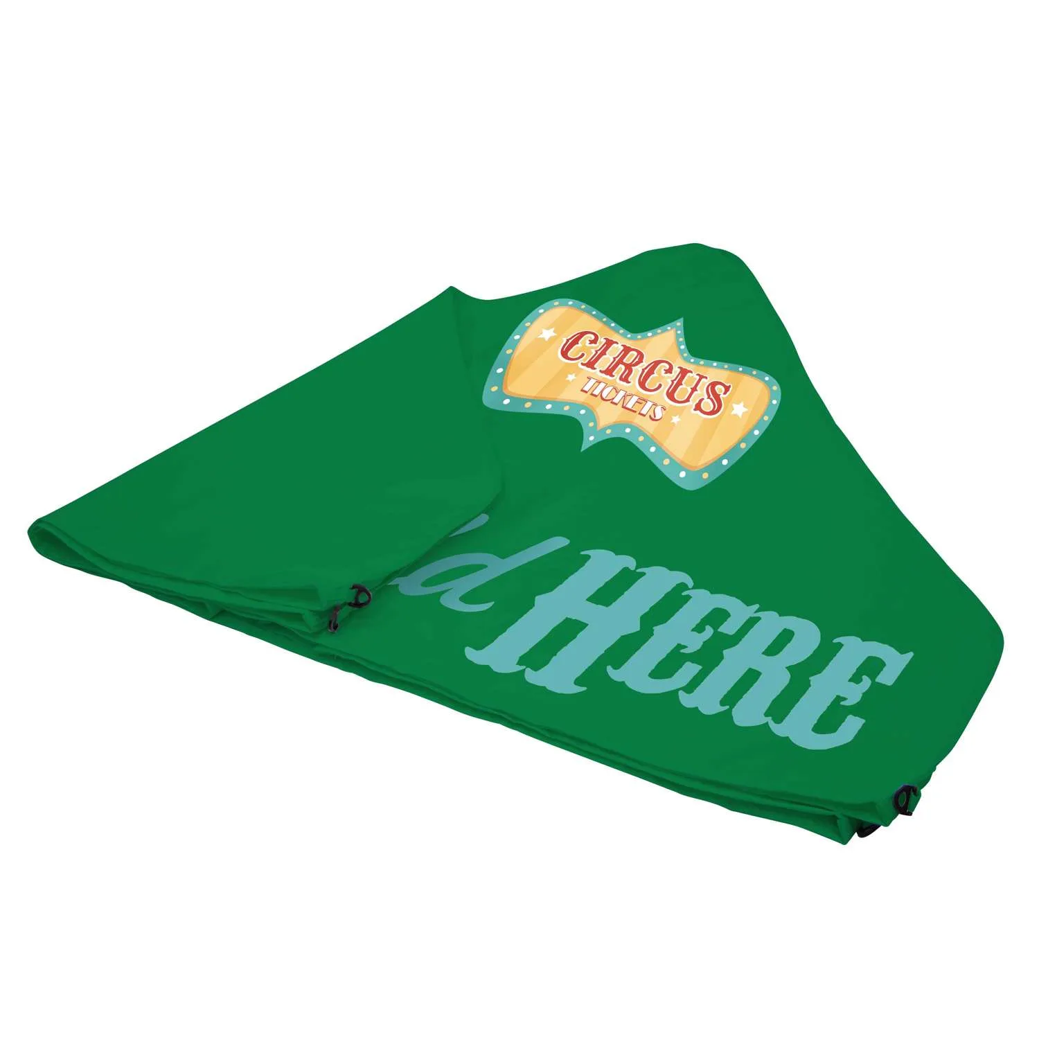 5' Tent Canopy (Full-Color Imprint, 2 Locations) view 3