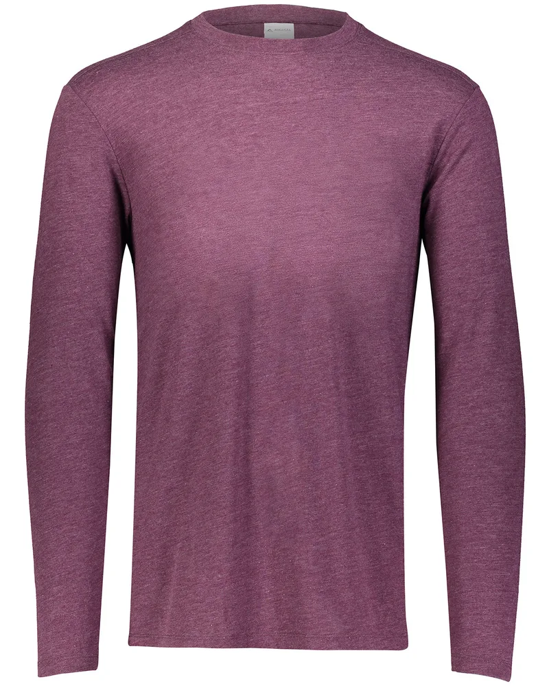 Augusta Adult Tri-Blend Long Sleeve T-Shirt view 4