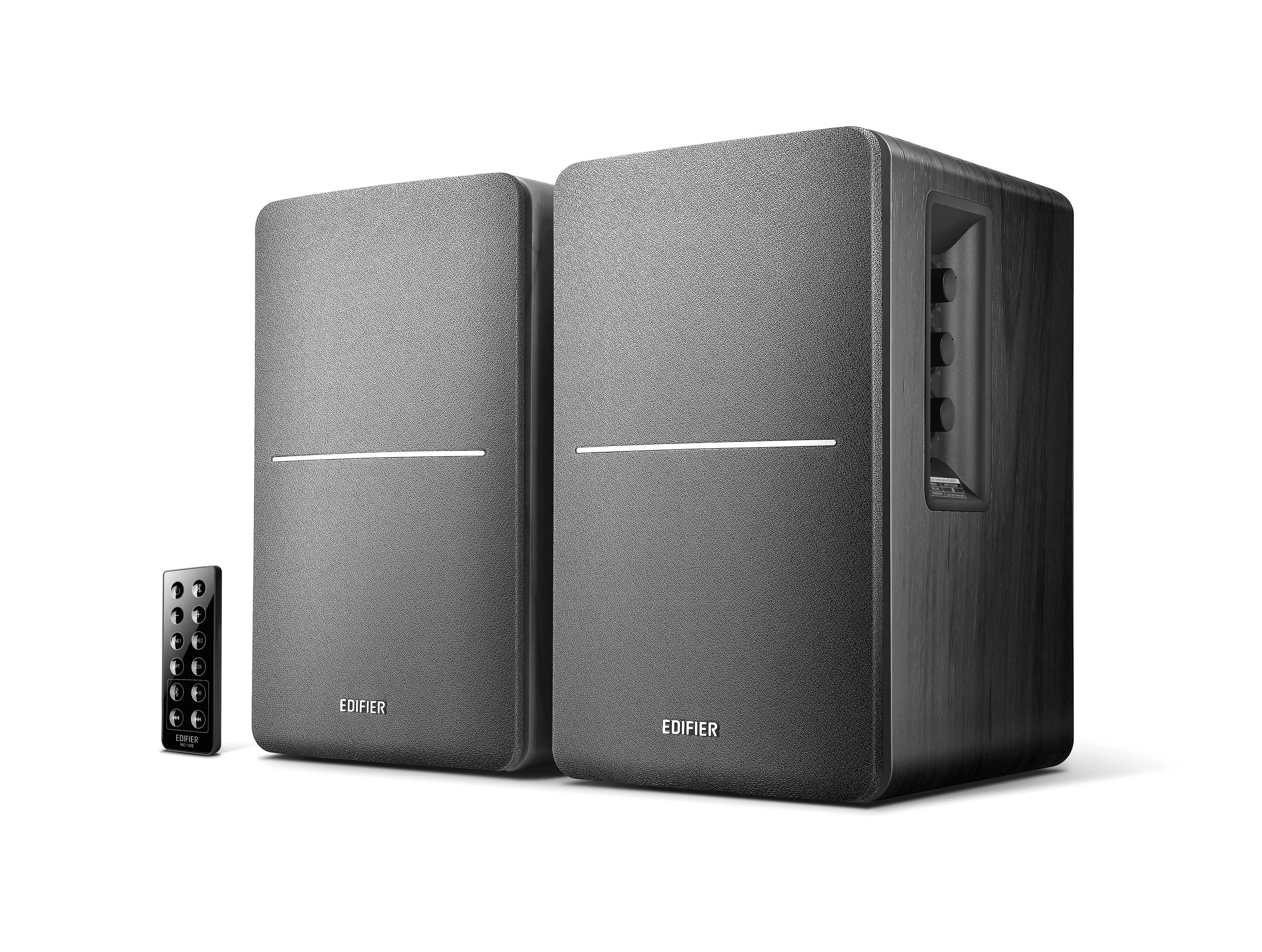 Edifier R1280DB Bluetooth Black Bookshelf Speakers - Set of 2