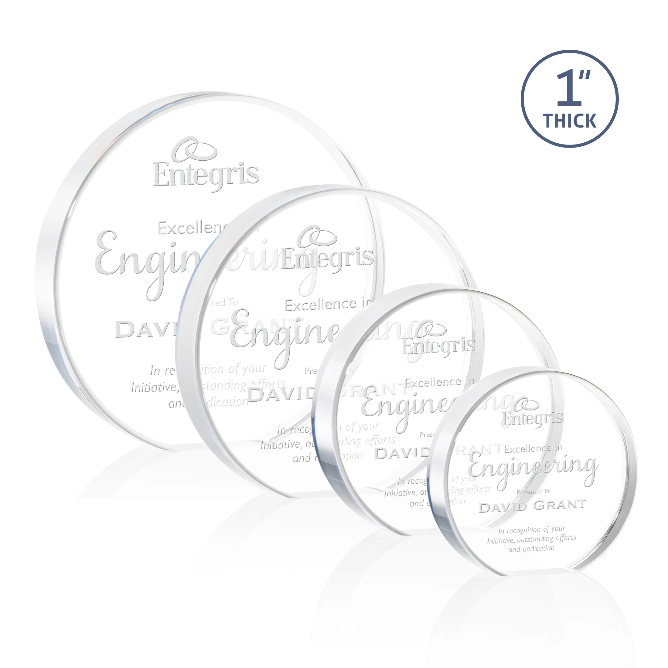 Laser Engraving, Clear
