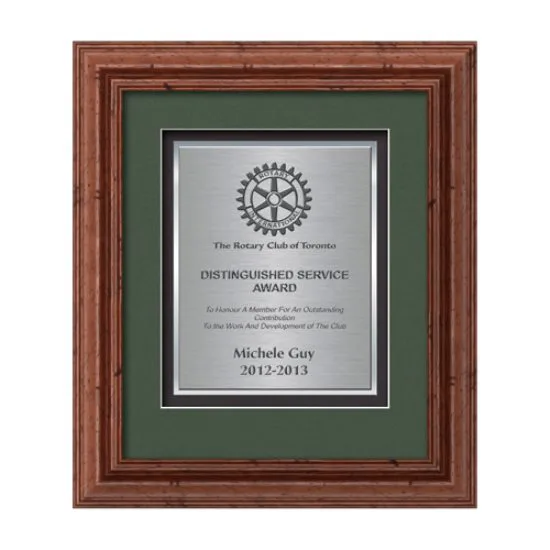 Terrene Certificate TexEtch - Dark Walnut