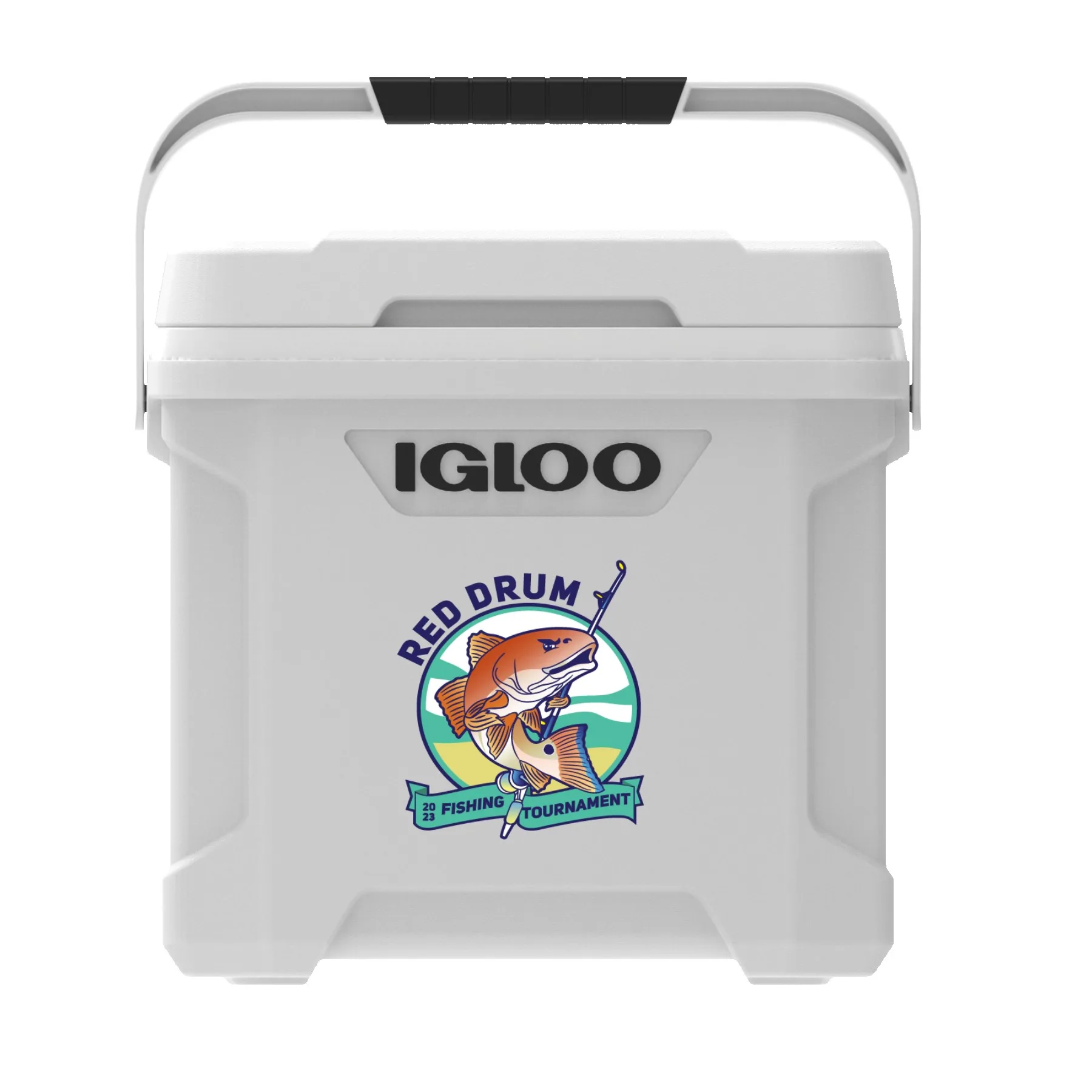 30 Qt. Igloo® Latitude Marine Ultra Cooler (White/Moonscape Gray)