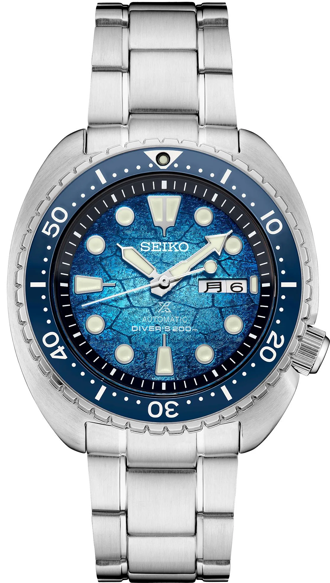 Seiko Watch "King Turtle" Special Edition Blue Prospex