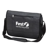 Harrow Messenger Bag — Black