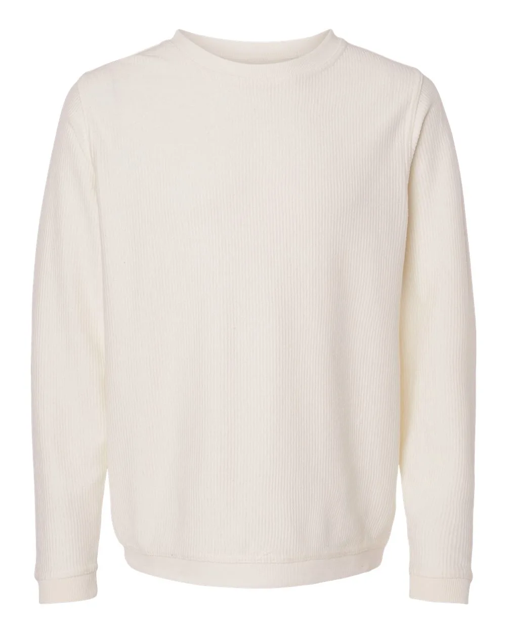 BOXERCRAFT Unisex Corded Crewneck Sweatshirt view 5