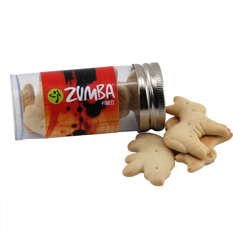 Tube w/Animal Crackers
