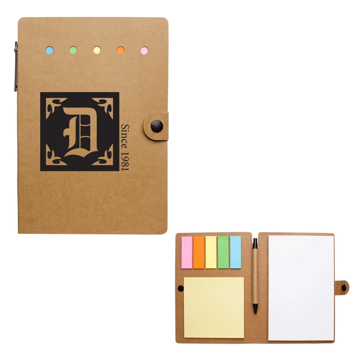 Large Snap Notebook With Desk Essentials view 2