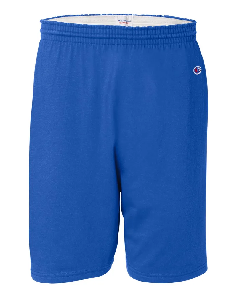 Champion® 6" Inseam Cotton Gym Shorts view 5