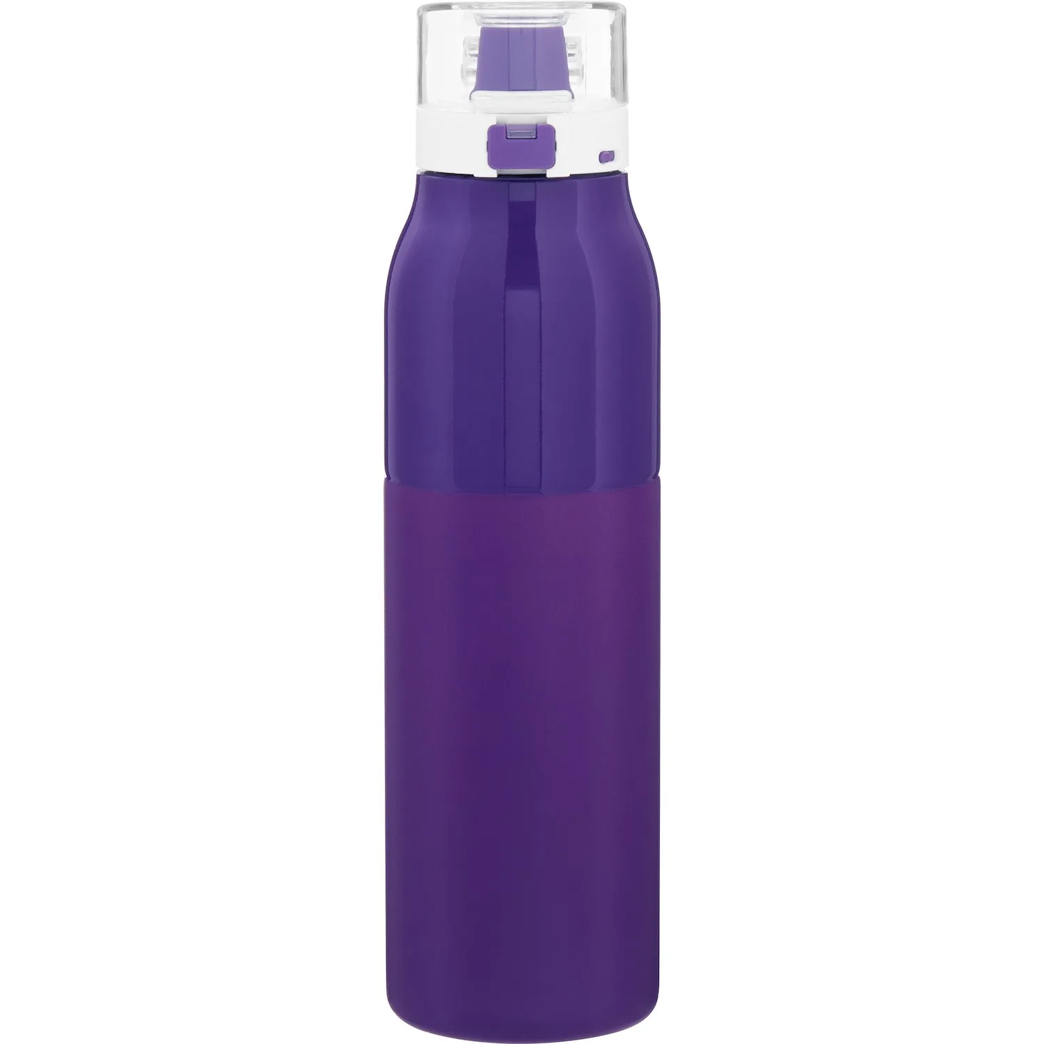 25 oz h2go Vigor Water Bottle (Matte Royal Purple) view 2
