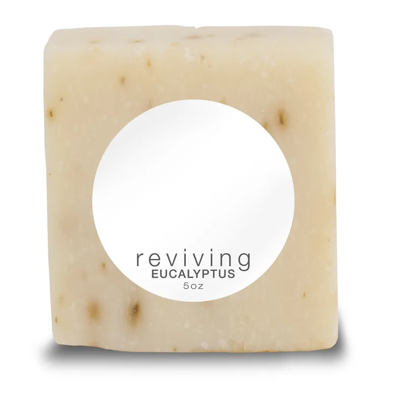 Luxurious Herbal Soaps Shrink Wrapped - Reviving Eucalyptus view 2