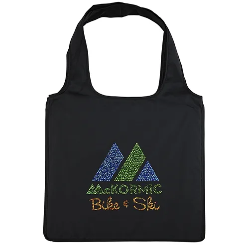 Adventure™ - Polyester Tote - Sparkle (16" x 4" x 14 1/2") — White
