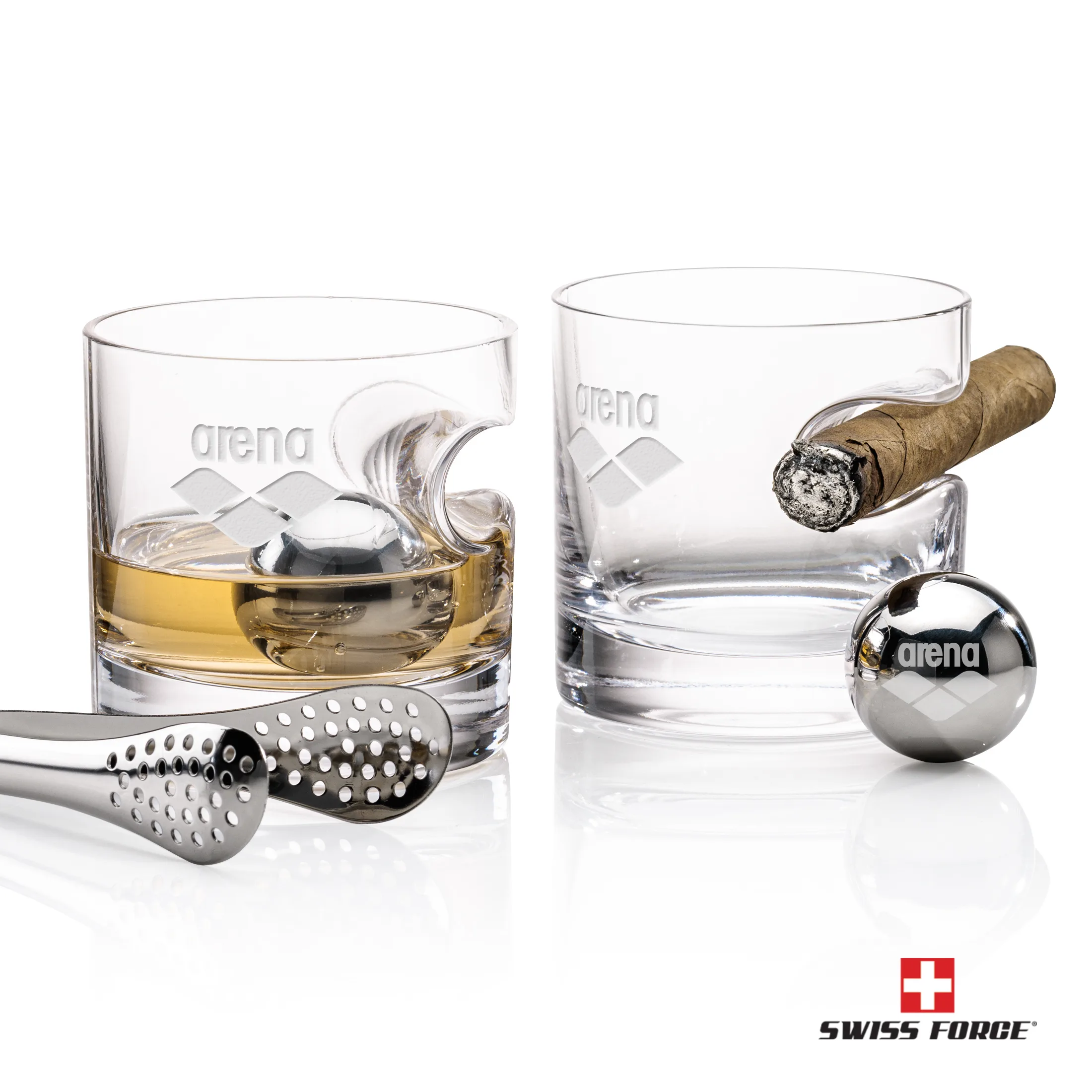 Whiskey Ball Set, Laser Engraving