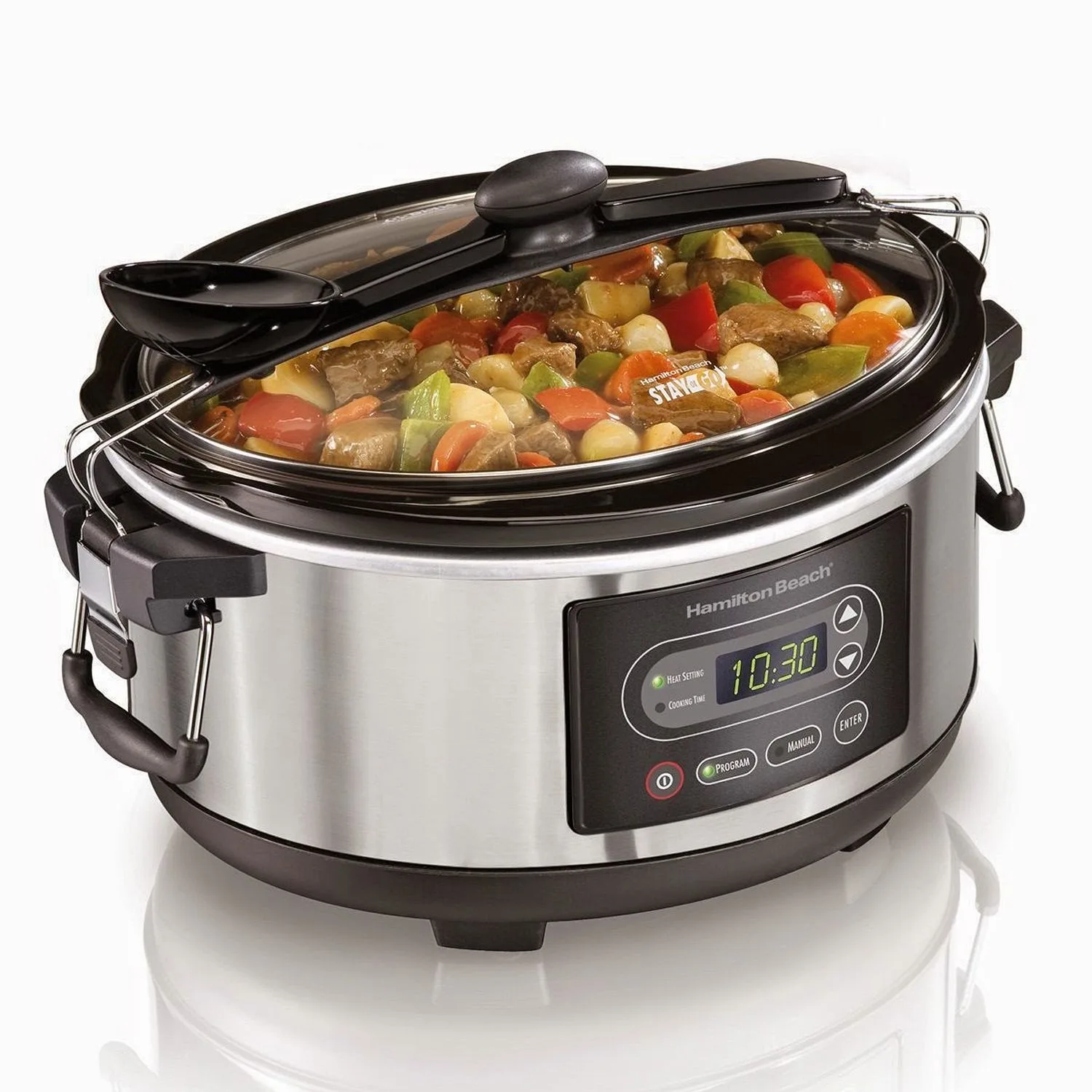 Hamilton Beach® 5 Qt. Programmable Stay or Go® Slow Cooker