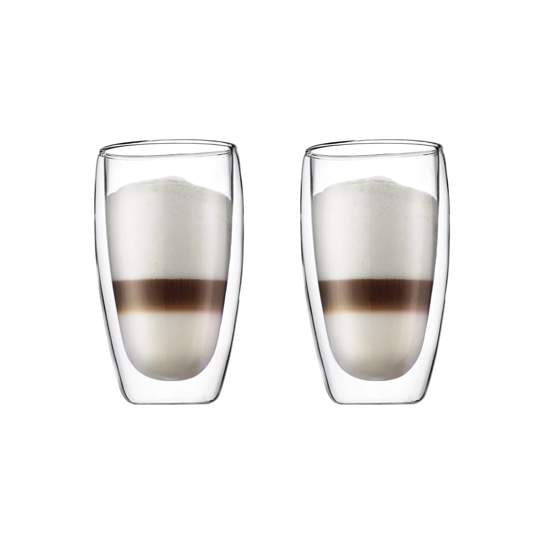 Bodum 2Pc Pavina Double Wall 15Oz Drinking Glasses