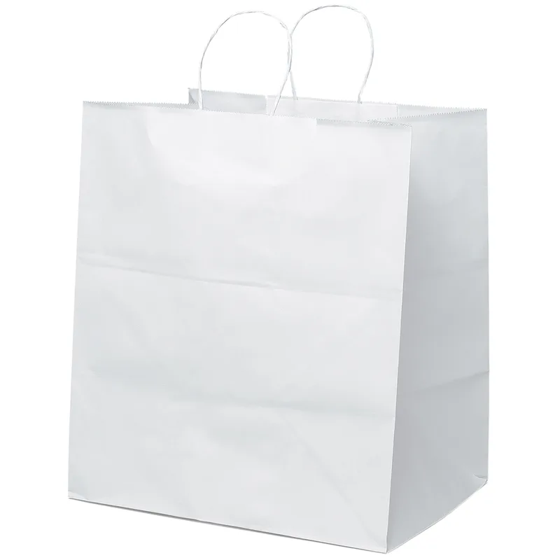 Brute - White Shopper - Foil Print (14" x 10" x 15 1/2") view 2