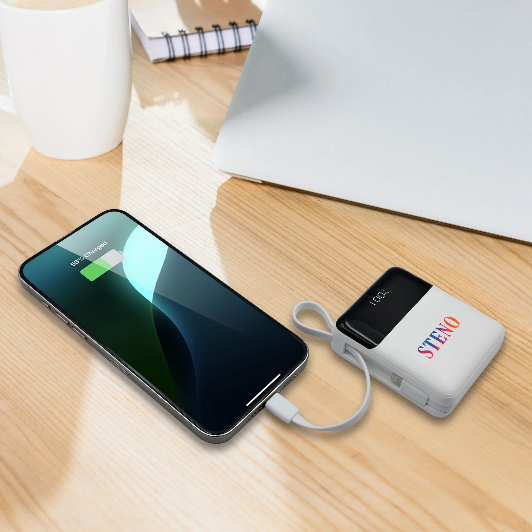 Epitome, Portable 10,000 mAh Mini Fast charging power bank view 7