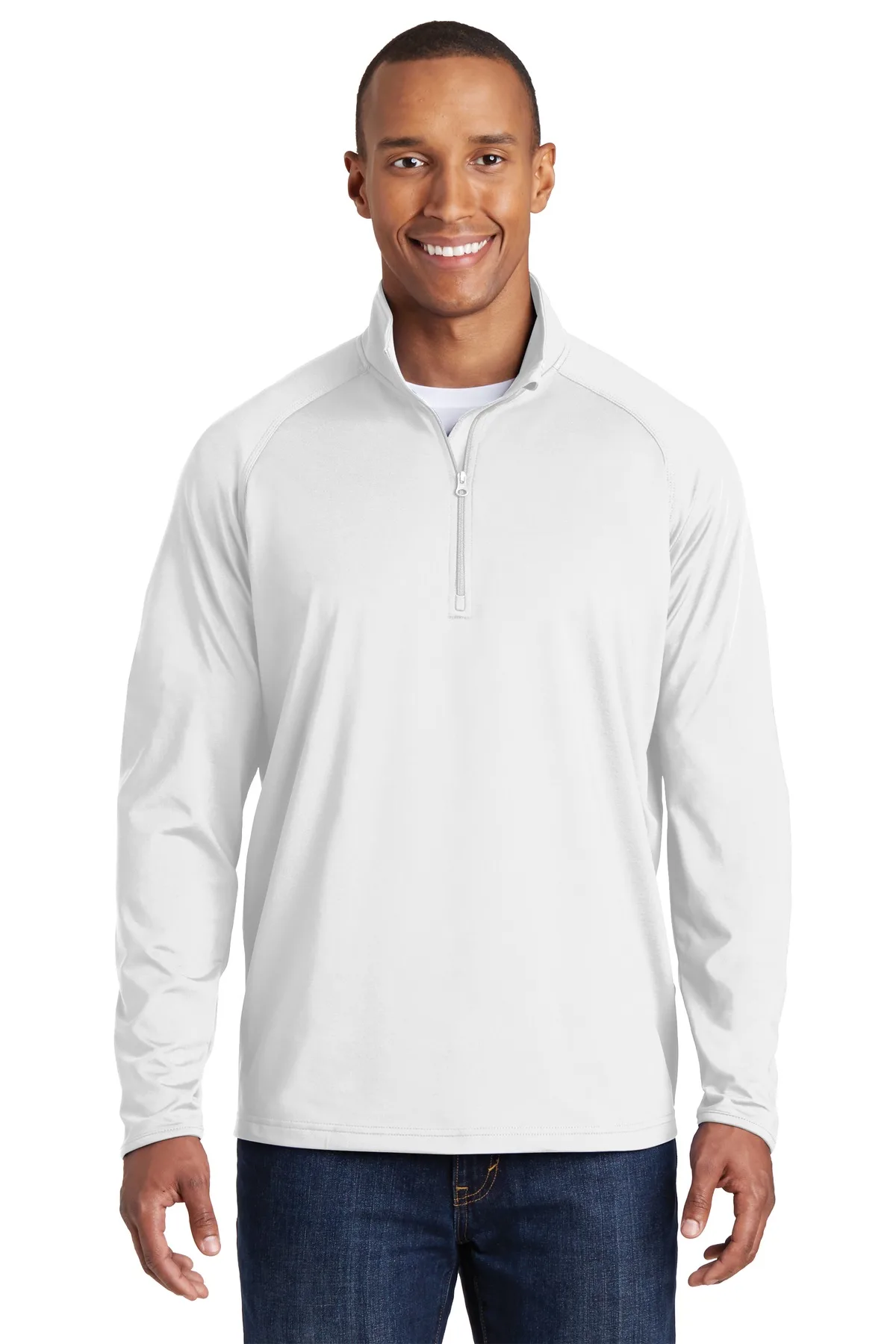 Sport-Tek® Sport-Wick® Stretch 1/4-Zip Pullover. view 6