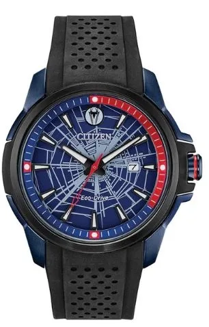 Marvel® by Citizen® Spider-Man Eco-Drive® Black Ion-Plated Watch