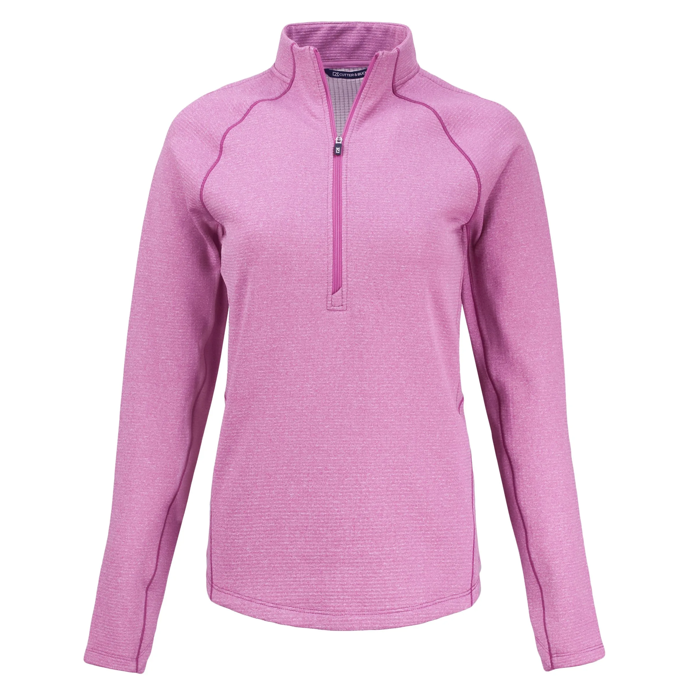Cutter & Buck Peshastin Eco Fleece Recycled Womens Half Zip Pullover view 6