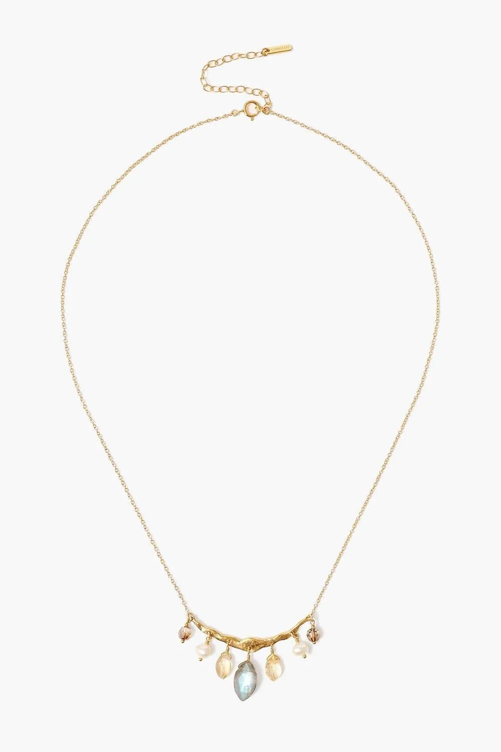 Chan Luu Mixed Gem And Pearl Necklace