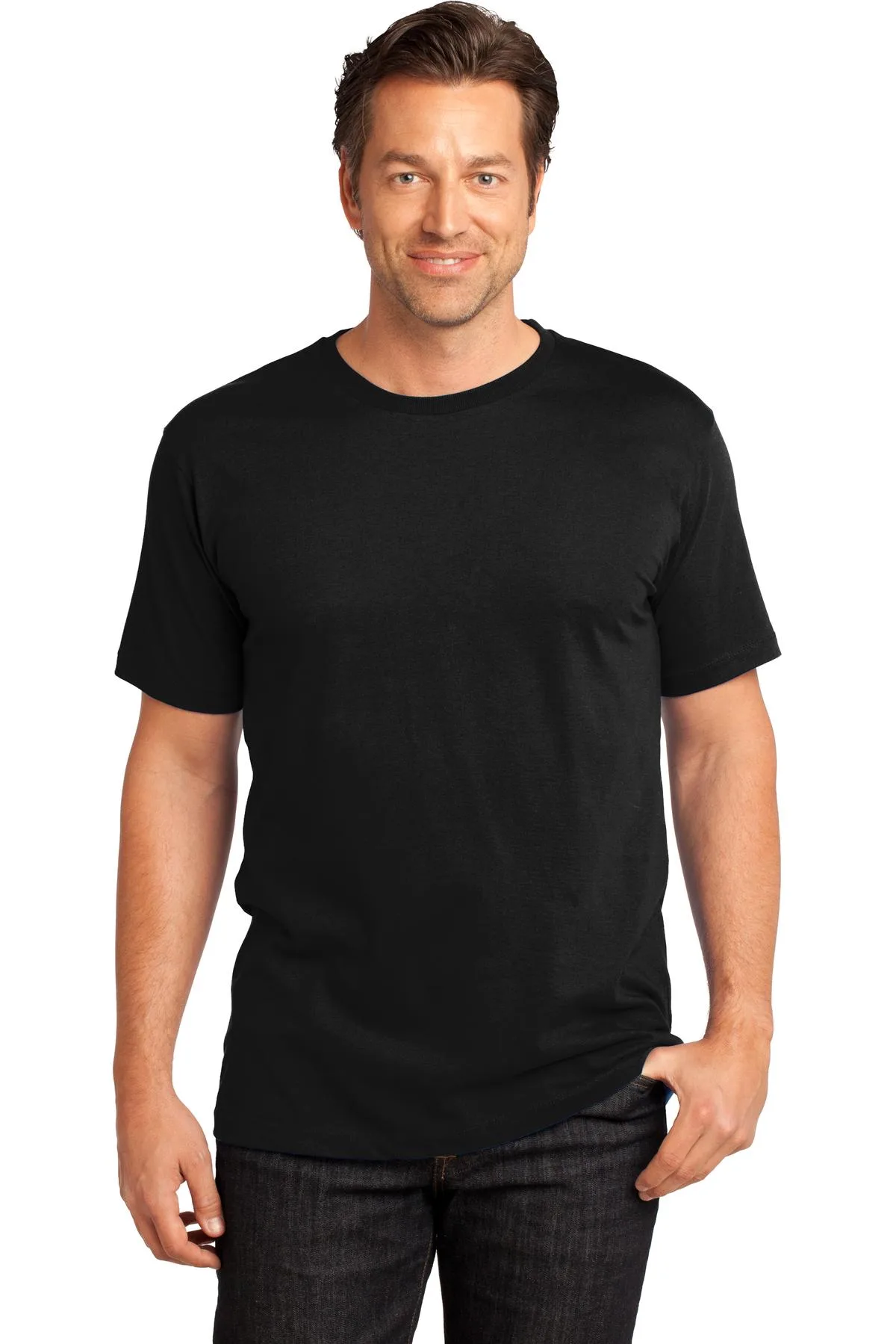 Jet Black Blank Front Lifestyle View