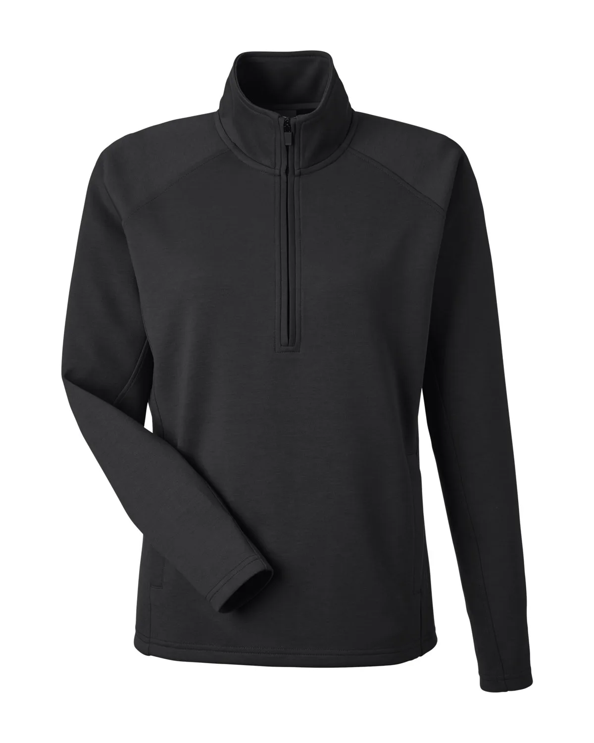J. America® Women's Apex Fleece Quarter-Zip Pullover