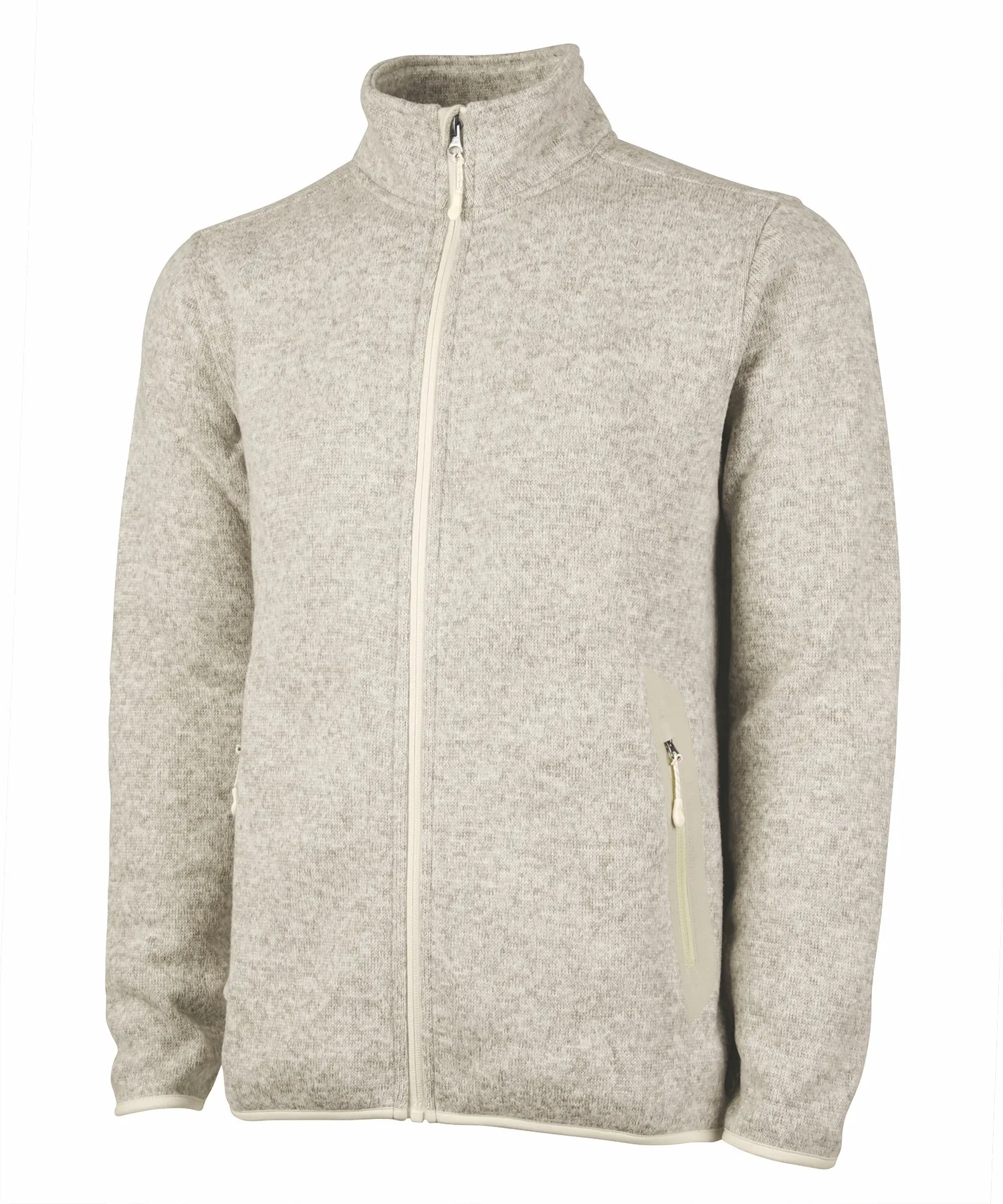 Men's Heathered Fleece Jacket view 6