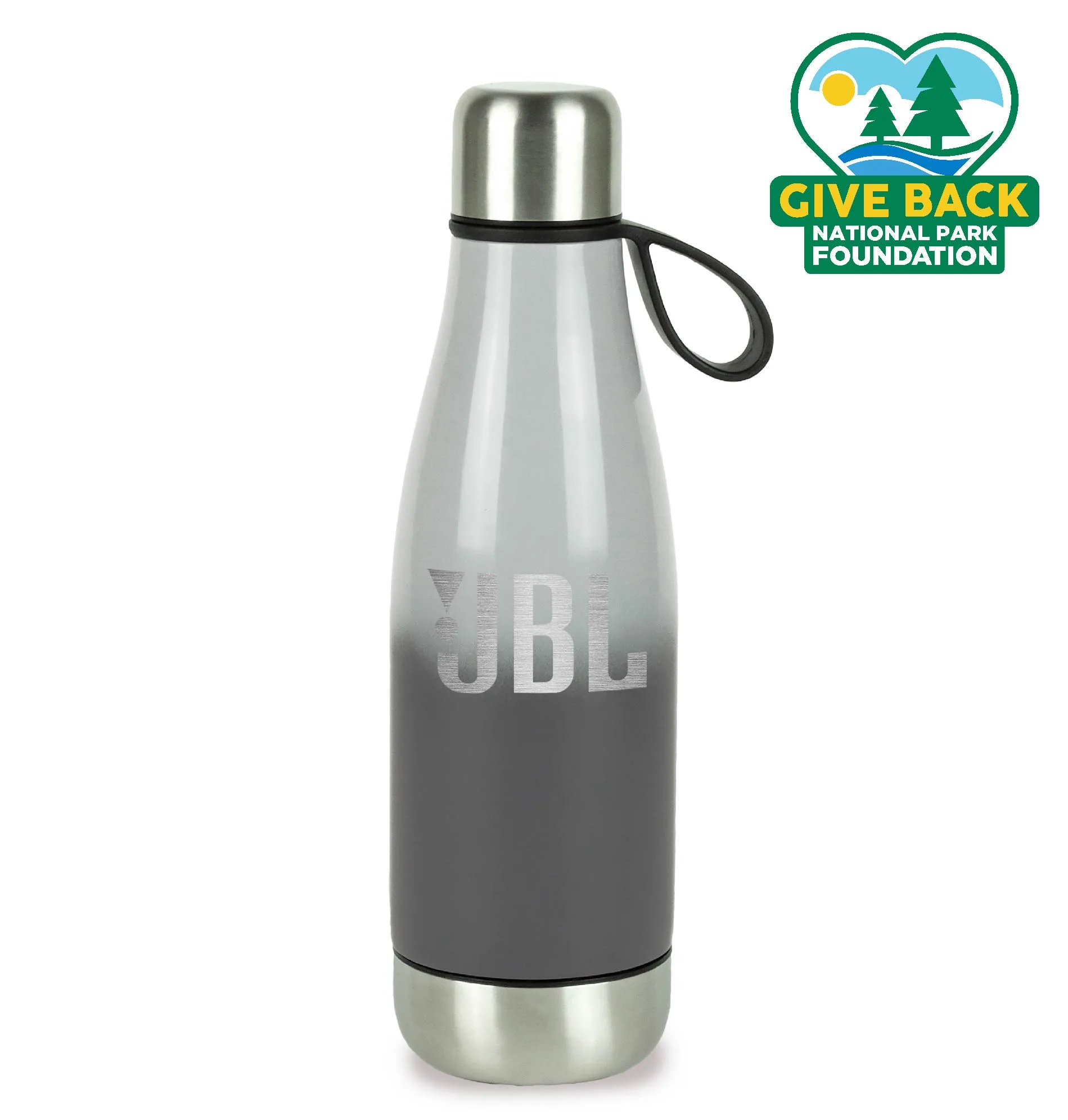 Ombre Double Entry Stainless Steel Water Bottle view 2