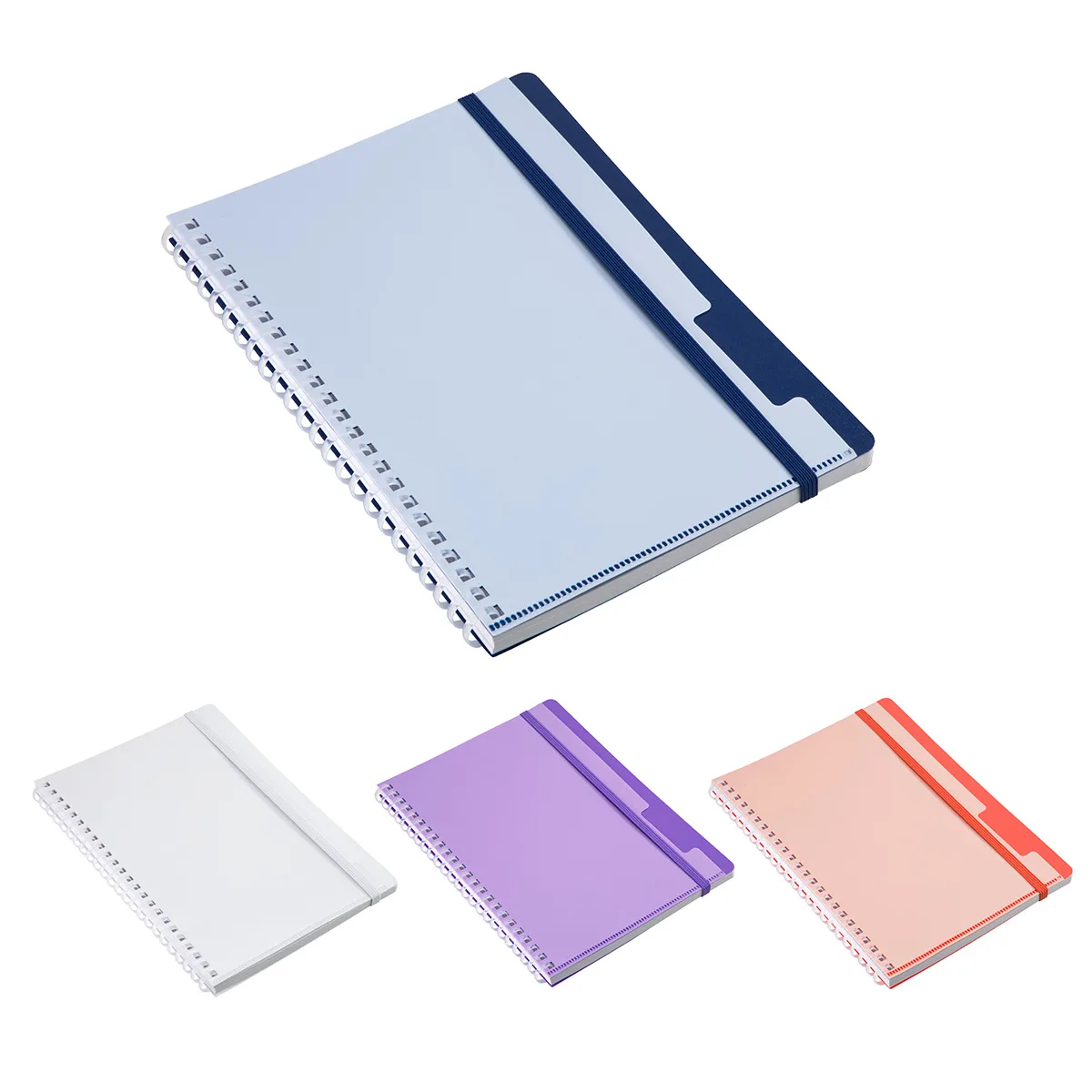 Arcadia Soft Spiral Notebook with Front Pocket view 2